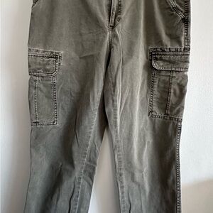 Eddie Bauer Olive Green Cargo Pants